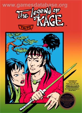 Cover Legend of Kage, The for NES